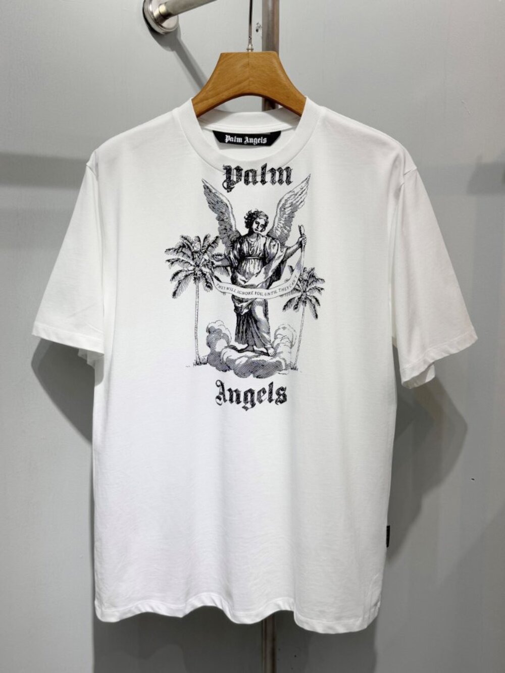 Classic Palm Angels Crew-Neck Short Sleeve